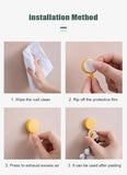 Adhesive Wall Hooks for Hanging - Multi-Use Storage Solution for Kitchen, Bathroom, and Home Organization