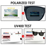 Night Vision Polarized Sunglasses – UV400 Driving Glasses for Men with PC Frame