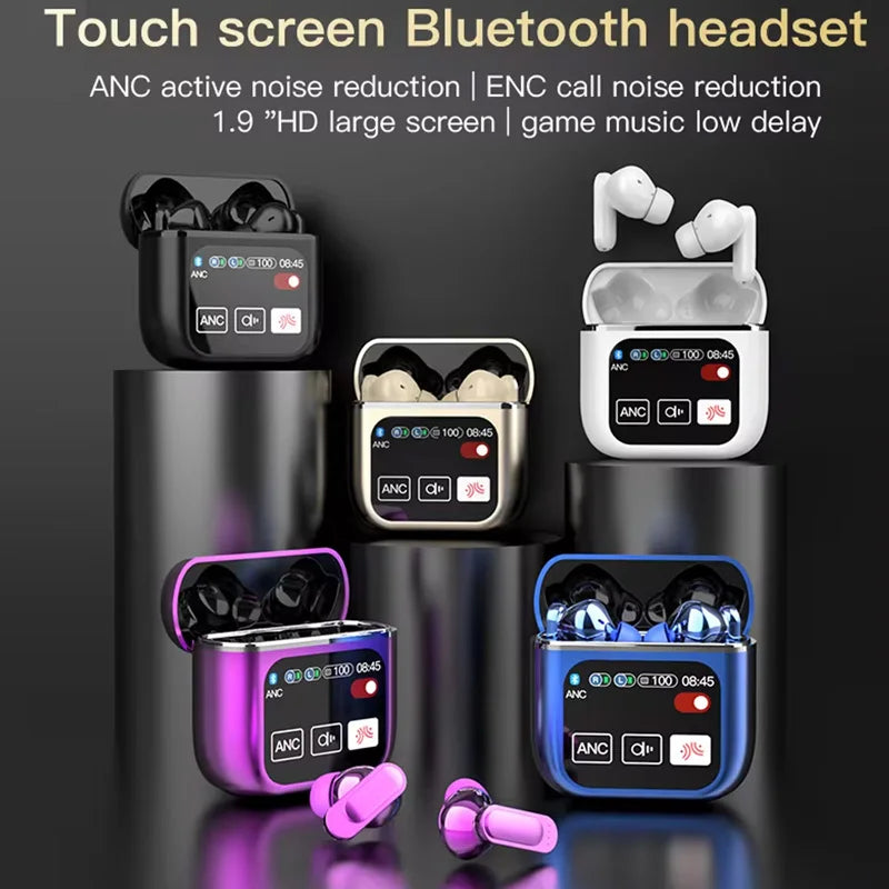 Auriculares inalámbricos SE60 con Bluetooth 5,4 y pantalla LED, auriculares deportivos para juegos, sonido HIFI, auriculares de baja latencia