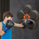 Intelligent Music Boxing Trainer with Bluetooth & LED Reaction Lights
