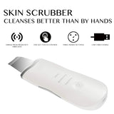 Ultrasonic Facial Skin Scrubber – Deep Cleansing &amp; Exfoliating Pore Cleaner