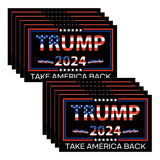 Donald Trump Sticker Pack - 10-Piece Patriotic Decals for Cars, Laptops & More