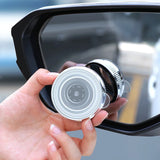 2PCS 360° Blind Spot Mirror – Full Vision Wide-Angle Rearview for Safe Driving & Parking