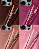 Estuche Rhode para iPhone 13, 14 y 15: funda de silicona suave para brillo de labios y lápiz labial, diseño mate y antideslizante