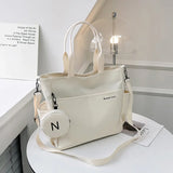 Fashionable Nylon Shoulder Bag – Stylish, Versatile, and Durable Tote for Women