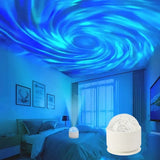 LED Holiday Light Projector with Built-in Battery and High Lumen Output
