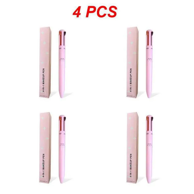 4-in-1 Waterproof Makeup Pencil - Eyeliner, Lip Liner & Eyebrow Pencil All-in-One