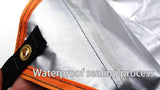 Lona impermeable para acampar: toldo ultraligero para exteriores y carpa para playa, jardín y senderismo 