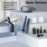 15000Pa Cordless Car Vacuum Cleaner - Powerful Handheld Vacuum for Home & Auto