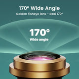 High-Definition Wide-Angle Car Reverse Camera with Night Vision & Waterproof Design