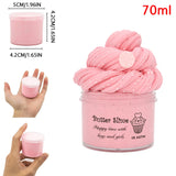 Kit de 70 ml de baba de mantequilla y galletas de chocolate con baba perfumada, masilla suave y esponjosa, plastilina para hacer tú mismo, juguetes de regalo de cumpleaños para recuerdos de fiesta