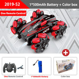 WLtoys F1 Drift RC Car: coche acrobático con control por gestos, tracción en las 4 ruedas, luces LED y efecto de rociado