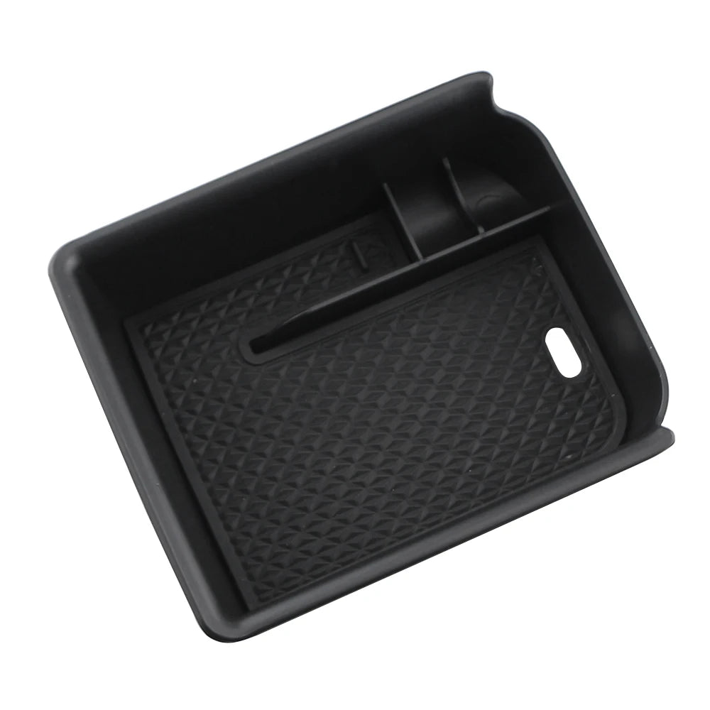 Volkswagen Golf 8 MK8 Center Console Organizer – Premium Armrest Storage Box (2019-2023)