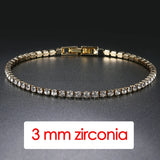 Pulsera con dijes geométricos para hombre con circonitas cúbicas: diseño elegante de hip hop y rock
