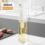 Botella rociadora de aceite para cocina, atomizador de aceite de oliva comestible de 200/300/500 ml para freidora de aire y cocina