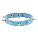 Unisex Studded Leather Chain Bracelet – Bold, Stylish, and Uniquely You
