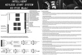 Universal Car Remote Start, Anti-Theft System, Push-Button Start & Keyless Entry