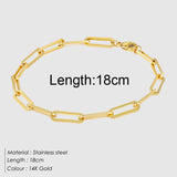 Custom Gold Initial Letter Bracelet for Women - Personalized Name Cuban Chain