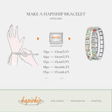 Enhance your style with this sleek and durable stainless steel hologram bracelet, designed for both men and women