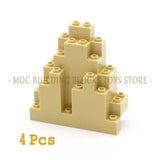 Mini Modern Building Block Rockery Set – Creative Architecture Model Toy for Teens & Adults