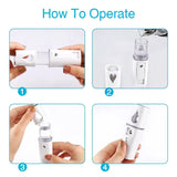Nano Mist Facial Steamer & Hydrating Sprayer – USB Rechargeable Skin Rejuvenation Device