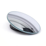 360° Frameless Blind Spot Mirror – Wide-Angle Auxiliary Rearview for Safe Parking & Reversing