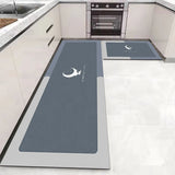 Alfombrilla suave y lavable: alfombra larga antideslizante para cocina, dormitorio, pasillo y baño