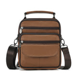 Men’s Genuine Leather Casual Shoulder Bag – Soft, Stylish & Durable Everyday Satchel