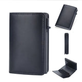 Men's PU Leather Mini Wallet – Compact, Stylish, and Functional