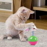 Interactive Non-Tipping Cat Toy Set – Fun Teaser Mice for Cats and Dogs