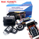 Universal Car Remote Start & Keyless Entry System with Engine Lock, Mobile App Control, and Anti-Theft Features