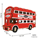 3D Wooden Puzzle RV Model Kit – DIY Educational Toy for Kids & Adults