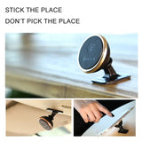 Universal Magnetic Car Phone Holder – Secure, Hands-Free, 360° Rotation