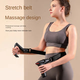 Split Strap Fascia Gun - 12 Speed Adjustable Deep Tissue Massage Gun for Muscle Relief