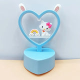 Sanrio Character Night Light - Hello Kitty LED Bedside Lamp for Kids