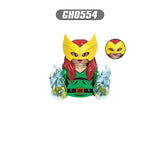 Marvel Superhero Micro Building Blocks - Doctor Doom & X-Men Action Figure Set