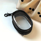 Mini Clear Zipper Storage Pouch – Portable Organizer for Cables, Earphones & Small Accessories