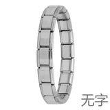 Stainless Steel Hologram Bracelet – Stylish & Durable Unisex Link Chain Jewelry