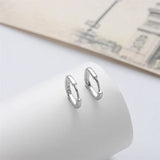 Oversized Punk Style Geometric Hoop Earrings for Women