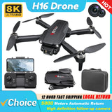 H16 GPS Drone with Dual Camera – Brushless Motor, Obstacle Avoidance, HD Aerial Photography