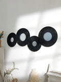 Boho Round Wall Mirror with Hanging Rope – Stylish Home Décor