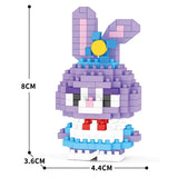 Disney Stitch & Mickey Mouse Micro Building Blocks – Creative Kids Toy Gift