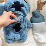 Disney Stitch Plush Hand Warmer – Cute Hot Water Bottle for Cold Days
