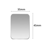 Kit de placa de metal de repuesto universal con soporte magnético para teléfono móvil con adhesivo para Xiaomi