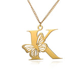 Elegant 18K Gold Butterfly Pendant Necklace – Trendy & Stylish Jewelry for Women