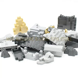 Mini Modern Building Block Rockery Set – Creative Architecture Model Toy for Teens & Adults
