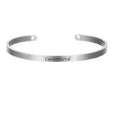 Personalized Coordinate Bracelet & Bar Necklace Set for Men & Women