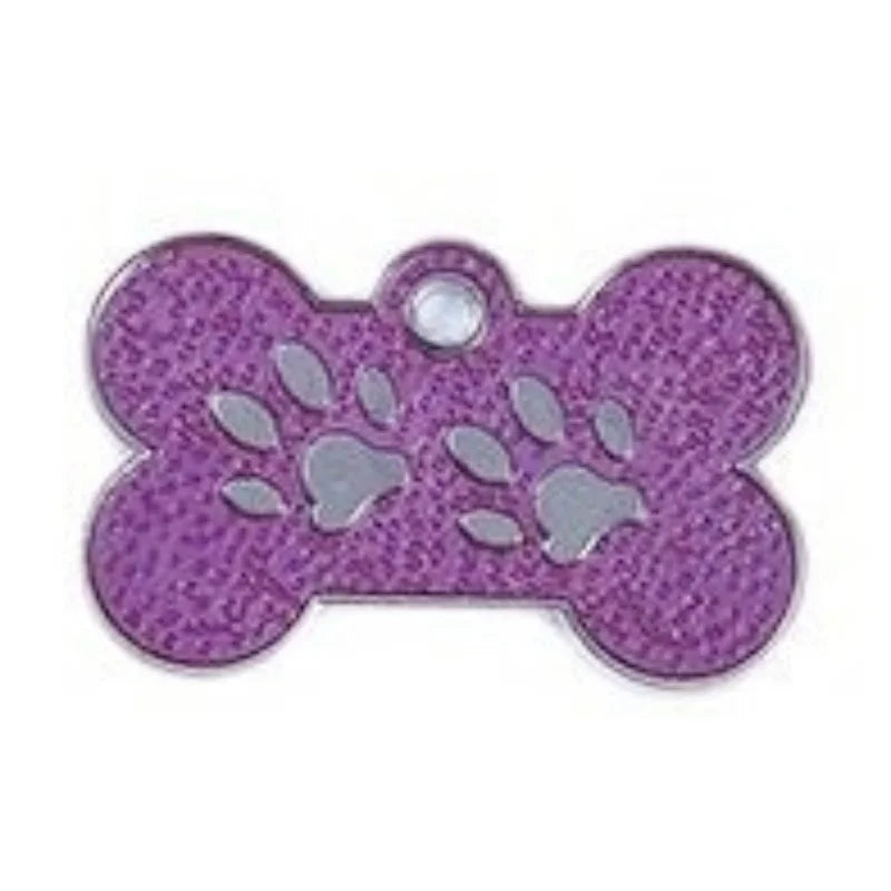 Custom Engraved Stainless Steel Pet ID Tag – Personalized Anti-Lost Nameplate for Dogs & Cats