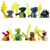 Mini Action Figures Set with Weapons – Compatible with Lego Building Blocks