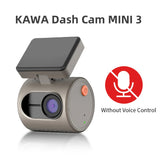 2K QHD Dash Cam with WiFi, Voice Control & Night Vision for Cars